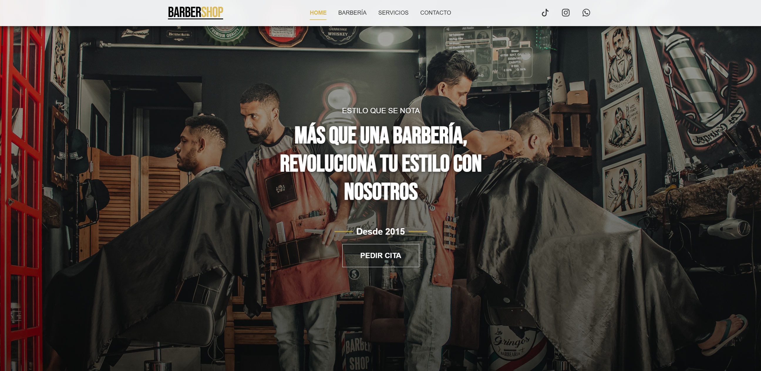 Proyecto de Barbería