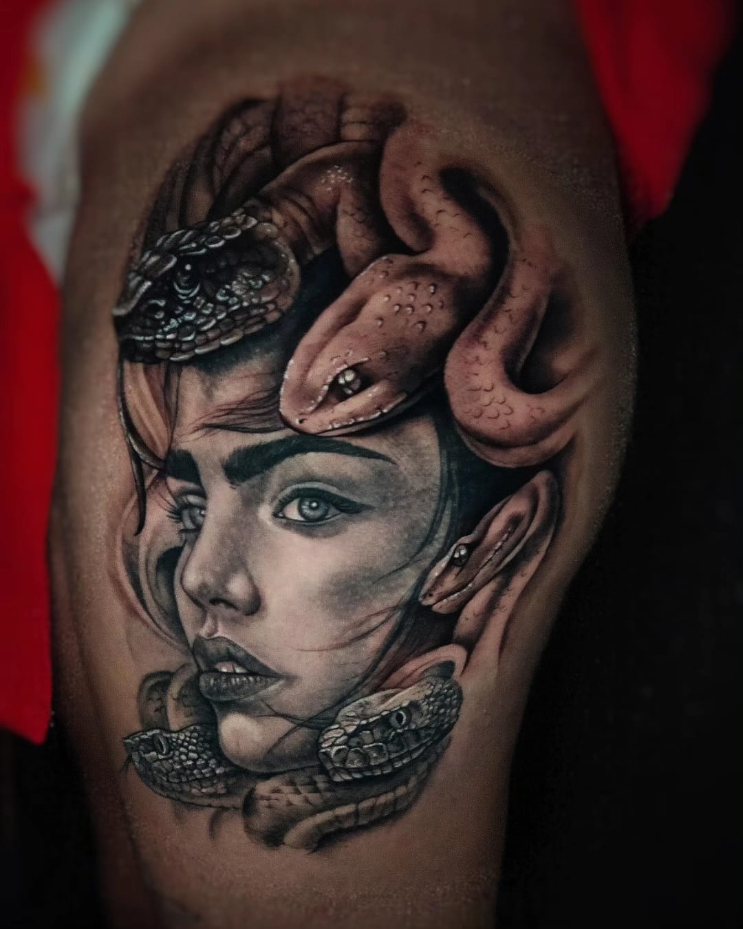 Tatuaje en proceso