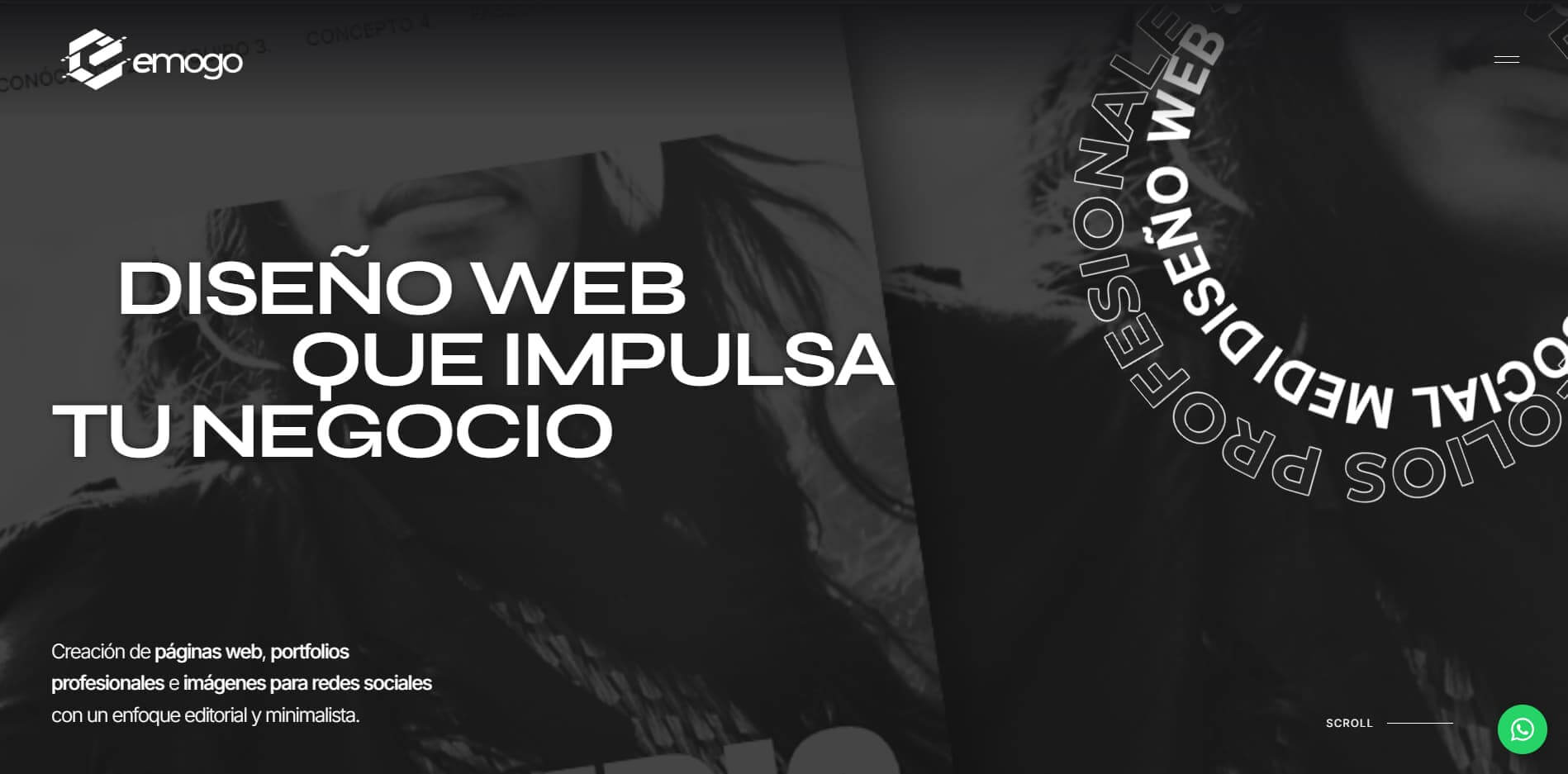 Imagen de la web de emogo