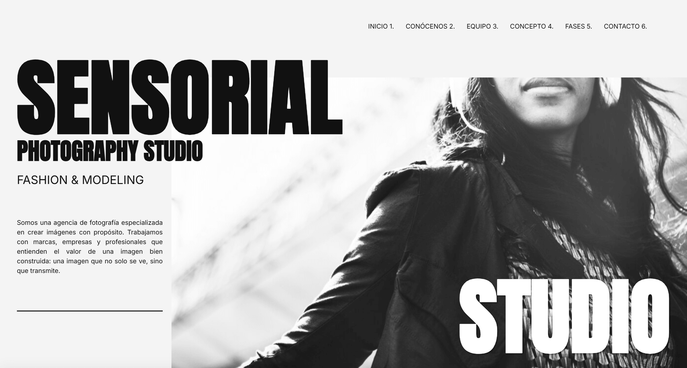 Proyecto web empresa de fotografia - Emilio Mochón