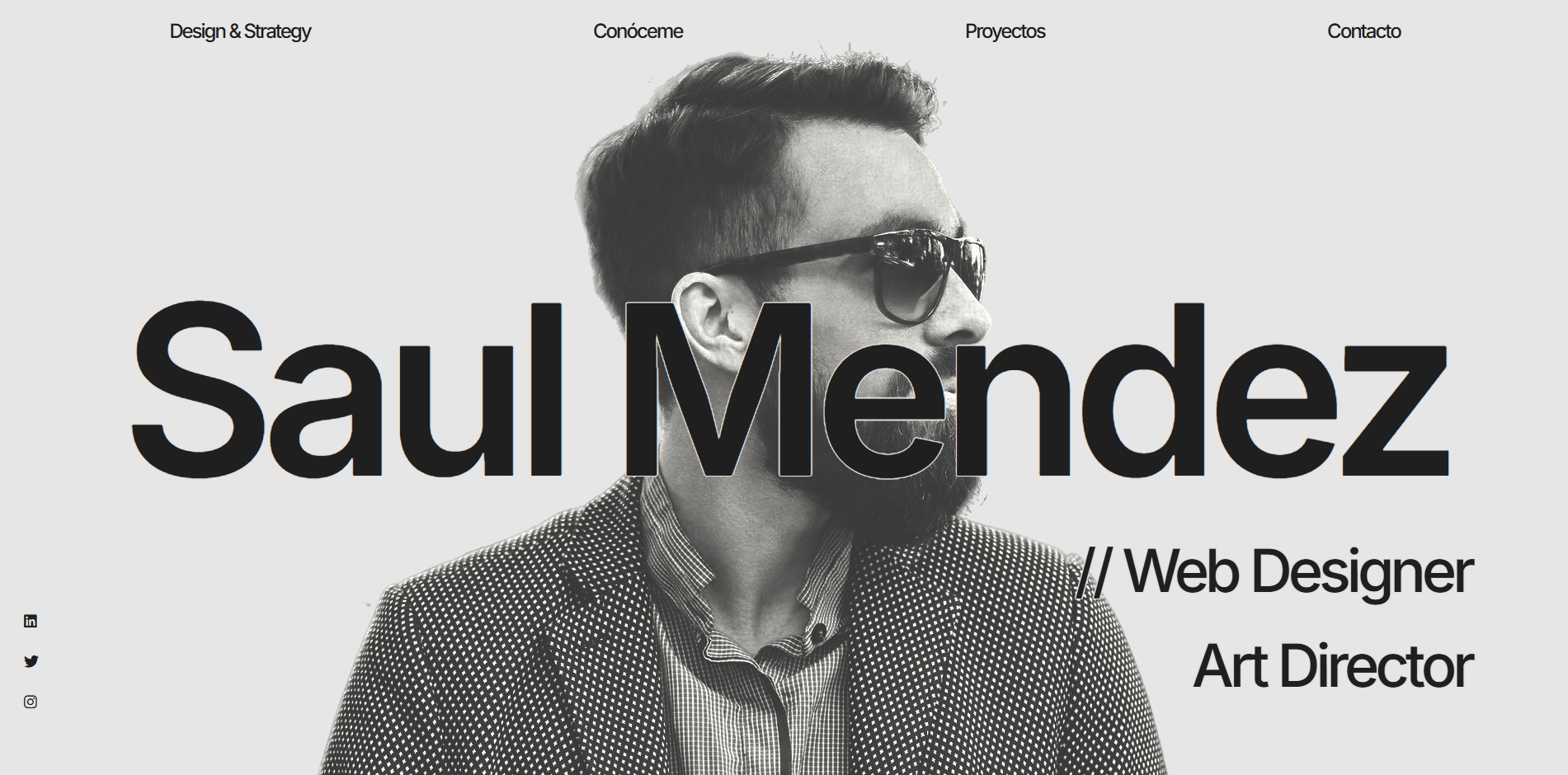 Imagen de la web de portafolio modelo de moda