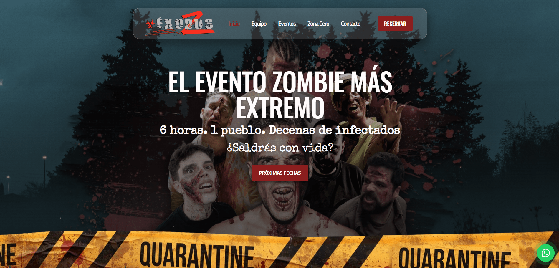 Página web de ExodusZ - Emilio Mochón